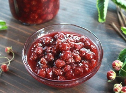 Варенье из лесной клубники, 0.5 л