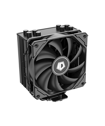 ID-COOLING SE-224-XTS BLACK LGA1700/1200/115X/AM5/AM4 (10шт/кор, TDP 220W, PWM, 4 тепл.трубки прямого контакта, FAN 120mm) RET