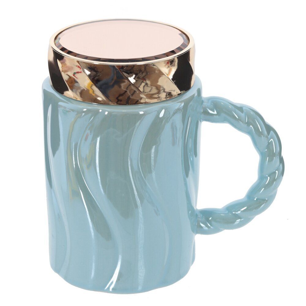 GAEM Кружка с крышкой, 490 мл, L13 W8 H13 см, 4в.