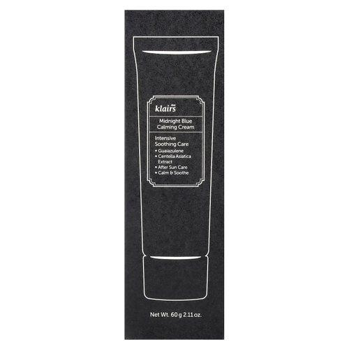 Dear, Klairs, Midnight Blue, успокаивающий крем, 60 г (2,11 унции)