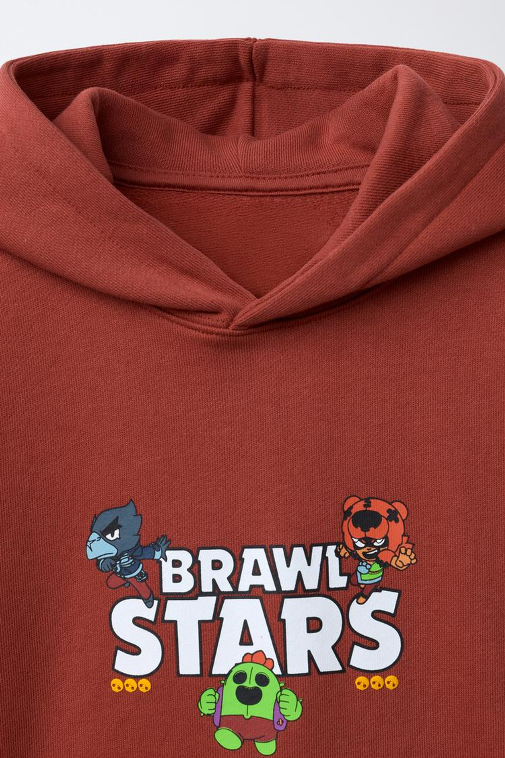 ZARA ХУДИ BRAWL STARS © SUPERCELL OY, СВЕТЛО-КРАСНЫЙ