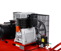 Компрессор пневматический 220В 4.0кВт 8атм. 500л/мин. ресивер-200л поршн. ремен. одноступенчатый GTE