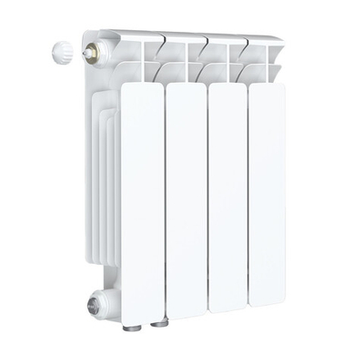 Радиатор биметаллический Rifar Base 350 Ventil 4 секции нижнее левое подключение