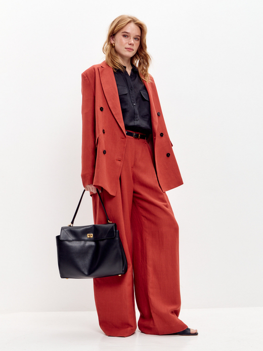 Льняные брюки