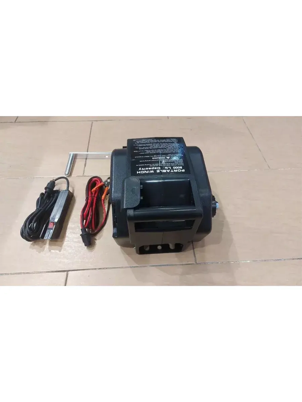 Лебедка электрическая на прицеп