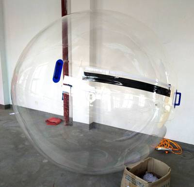 Бизнес-набор: Бассейн 6*6 м (1 шт), Водный шар ТПУ (3 шт), насос (1 шт)