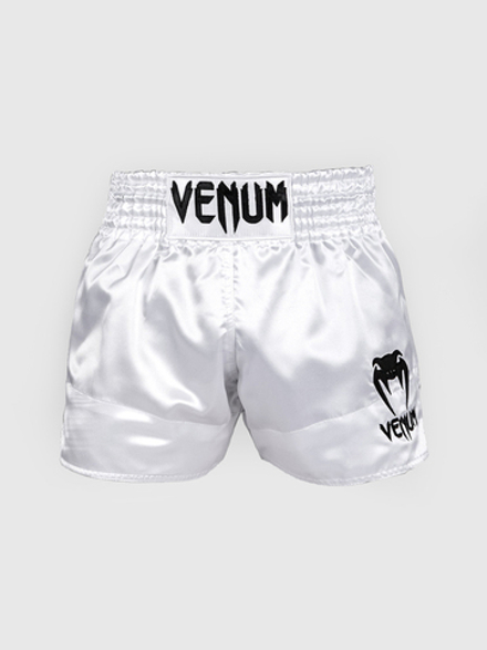 Шорты тайские Venum Classic White/Black
