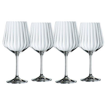 GIN&TONIC - Набор фужеров 4 шт. для коктейля 640 мл H= 22.2 см, D= 10.5 см