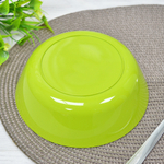 Тарелка глубокая 17см "Натура" оливковая