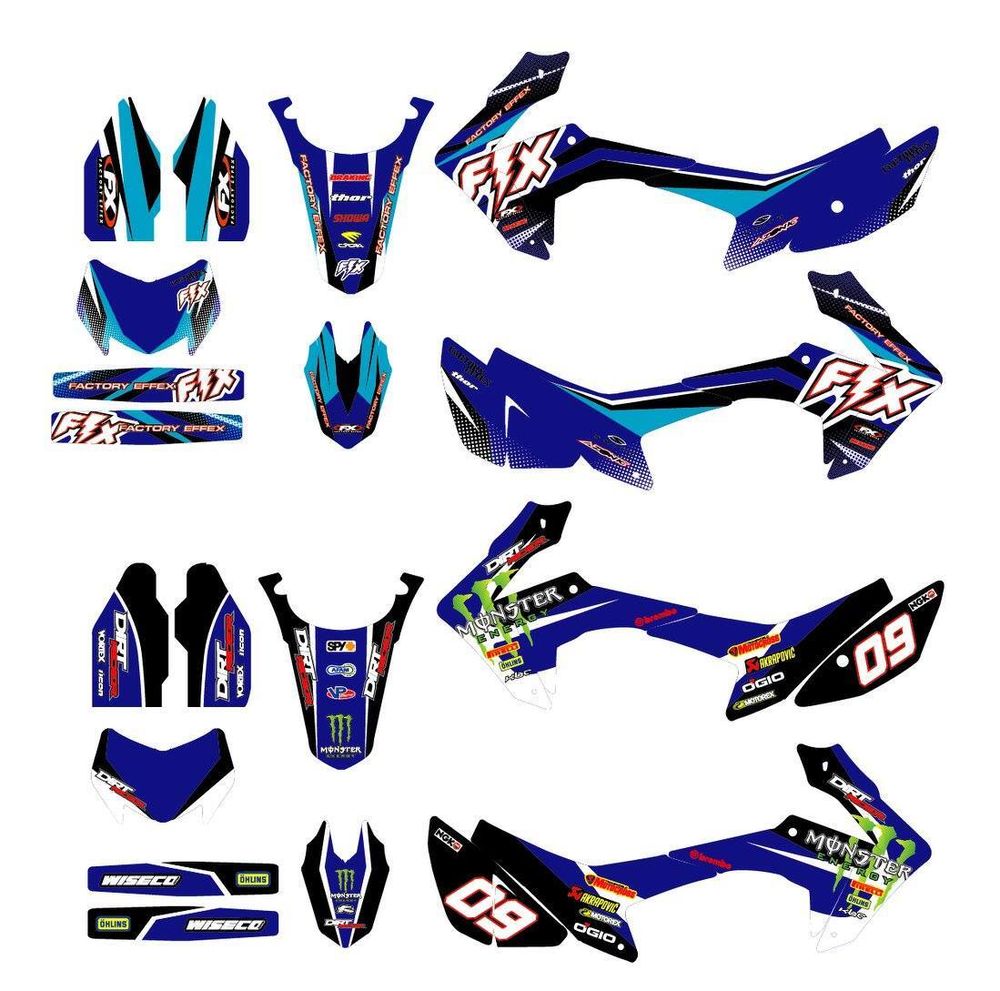 Graphic decal set, Sticker kit, for Honda CRF250L-M 2012-2020