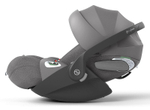Коляска 3 в 1 Cybex Priam IV Chrome Brown complete и автокресло Cloud T i-Size Mirage Grey Plus Leaf Green