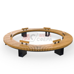 Скамейка Дуга радиусная