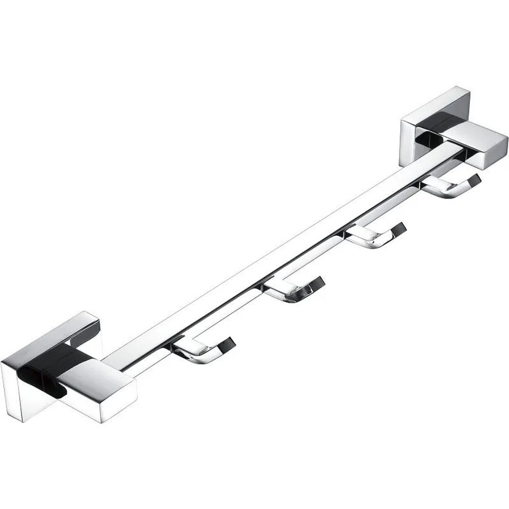Планка с 4-я крючками BELZ B90215-4, хром