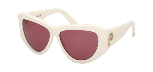 Солнцезащитные очки Emilio Pucci EP 0241 21S 58 кошачий глаз shiny white