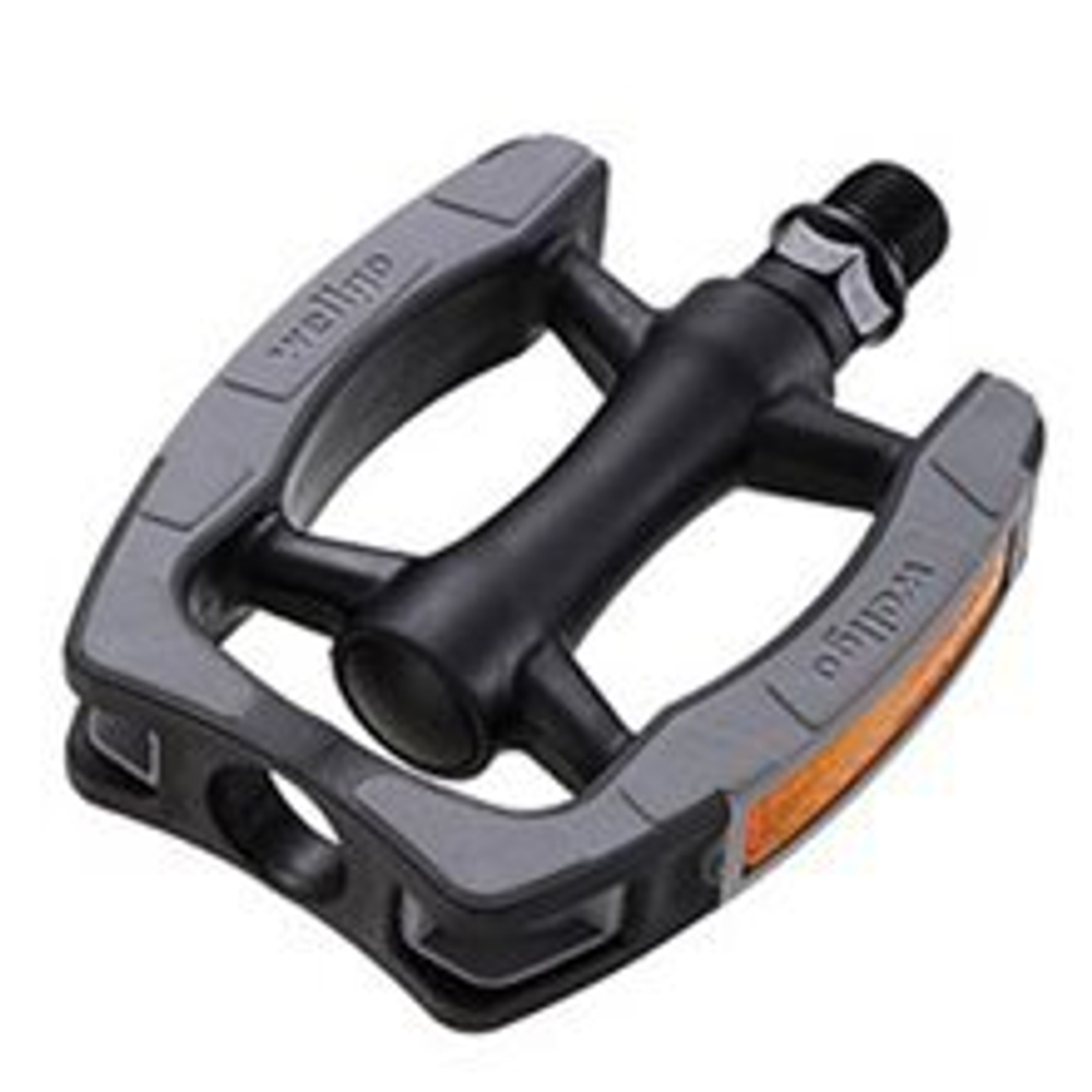 Педали Wellgo мод. C097, MTB, пластиковые с прорезиненной рамкой, размер: 103 х 79.5 х 24, вес