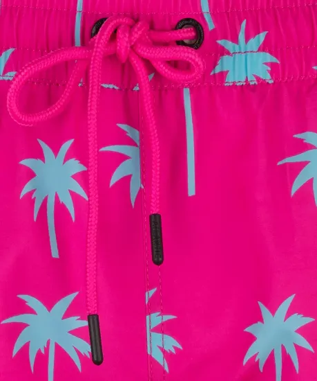 Пляжные шорты мужские Atlantic KMB-205, розовые