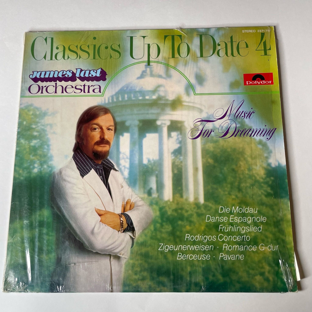 Винтажная виниловая пластинка LP James Last Orchestra Джеймс Ласт Classics Up To Date Vol. 4 (Music For Dreaming) (Германия 1976)