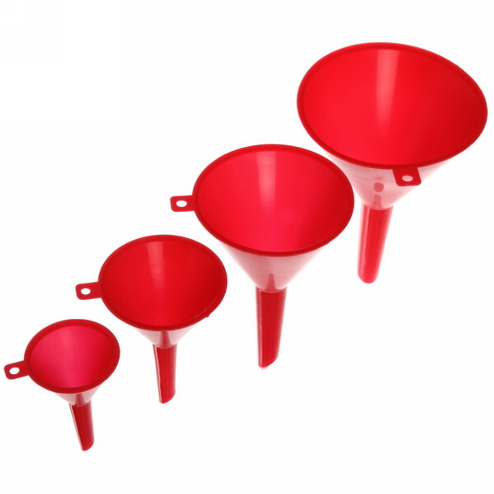 Воронка пластиковая в наборе Carsun C0061, 4 шт, диаметр:53,70,98,120 мм