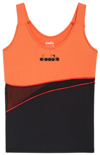 Женский топ теннисный Diadora L. Tank Icon - разноцветный