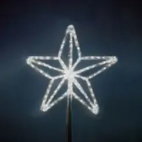 Макушка Кремлевская Эконом 50 см. для елей высотой от 3 до 5 м., белая, Green Trees (krem-50white)