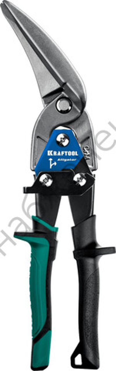 KRAFTOOL Alligator 280 мм, Правые усиленные ножницы по металлу с выносом (2328-RL)