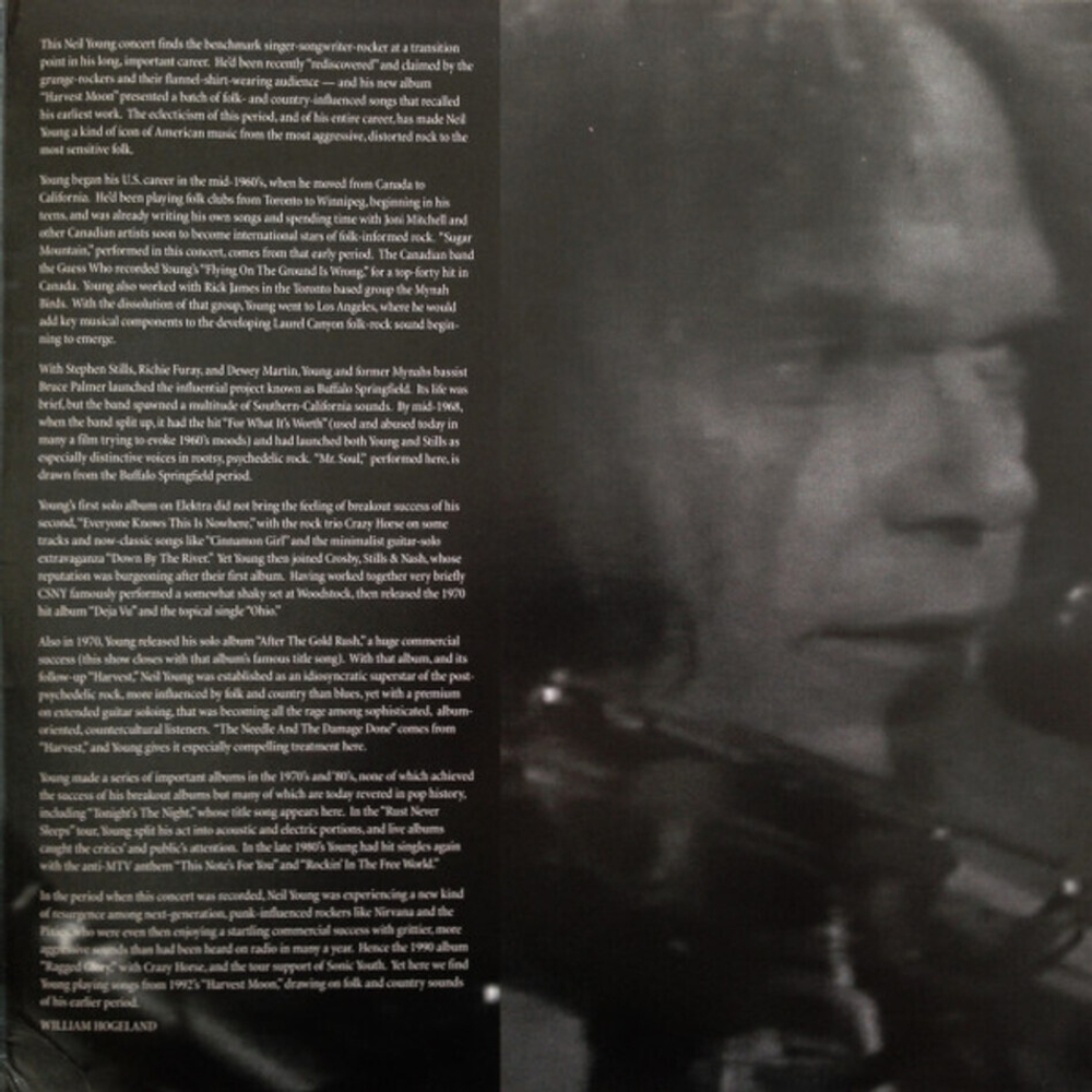 Neil Young / Live In Chicago 1992 (2LP)