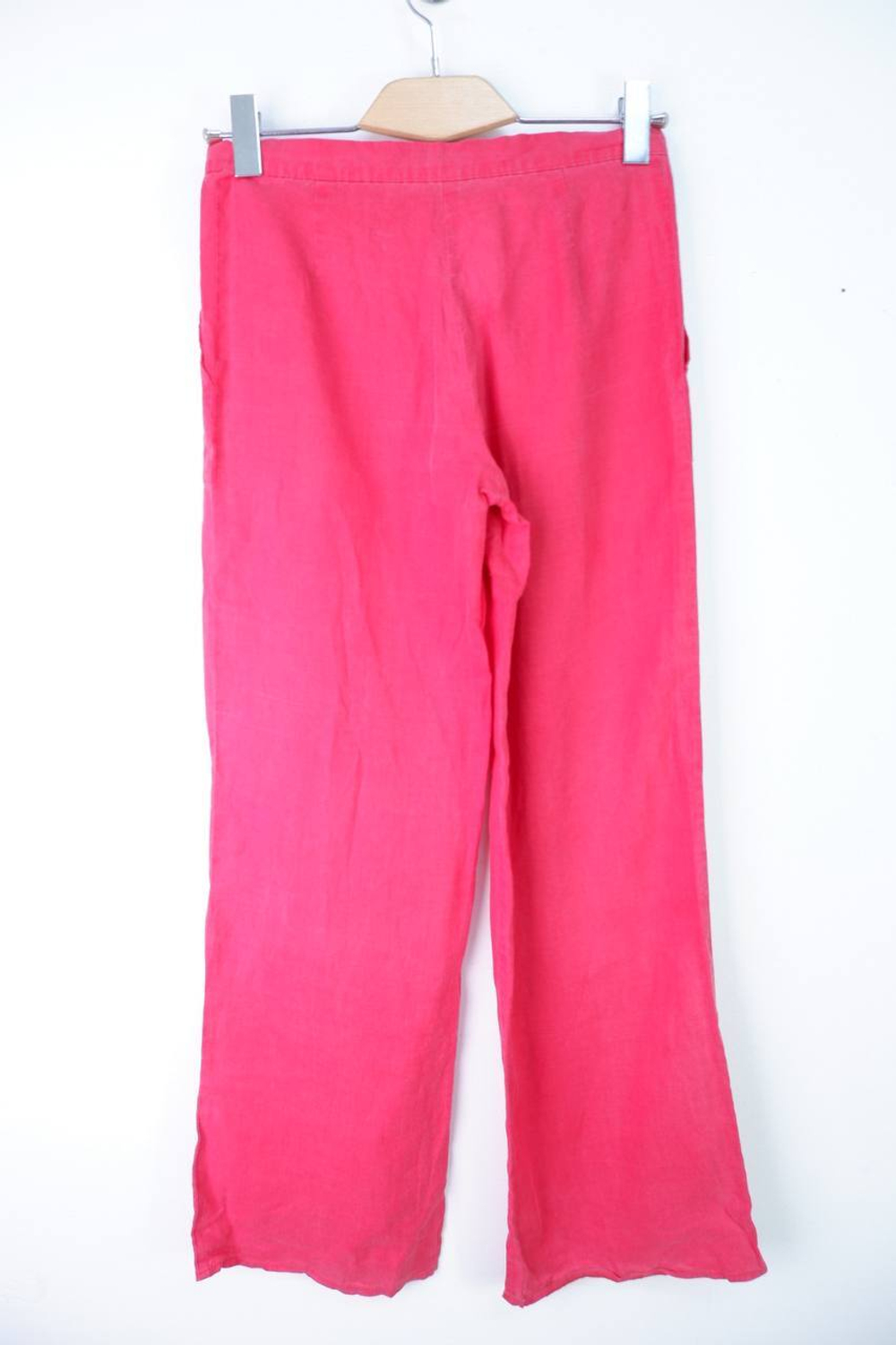 Брюки льняные практичные, визуально 44 размер