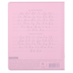 Тетрадь, 12 листов, линия, пластик, Erich Krause, Pastel, Классика CoverPrо, розовый