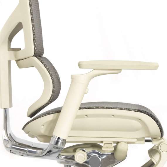 Кресло EXPERT 2 SAIL RSAM 01-G (сидение MAX с подножкой, подлокотн 6D(360), сетка сер/каркас светл)