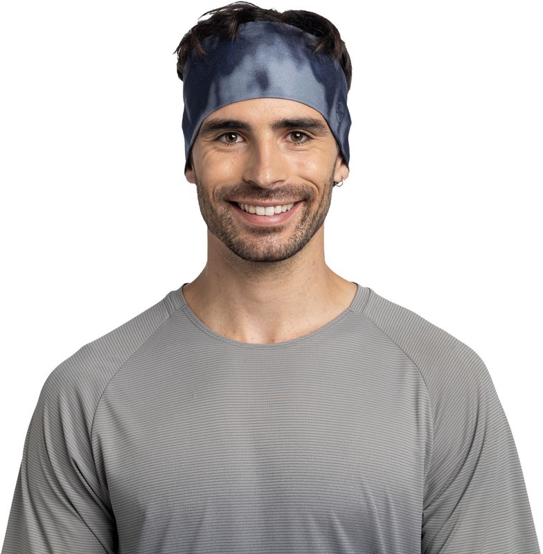 Повязка Buff CoolNet UV Wide Headband Mines Graphite Фото 2