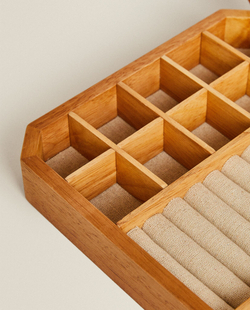 ZARA HOME ДЕРЕВЯННАЯ ШКАТУЛКА ДЛЯ ЮВЕЛИРНЫХ ИЗДЕЛИЙ