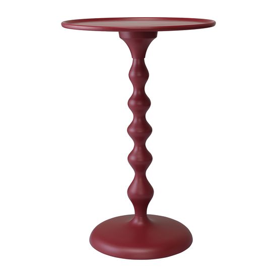 Столик приставной fluid, D38 см, жженый оранжевый