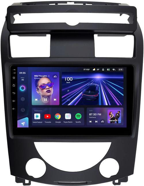 Магнитола для SsangYong Rexton 2 Y250 2007-2012 (рамка большая) - Teyes CC3L монитор 10" IPS на Android 10, CarPlay, 4G SIM-слот