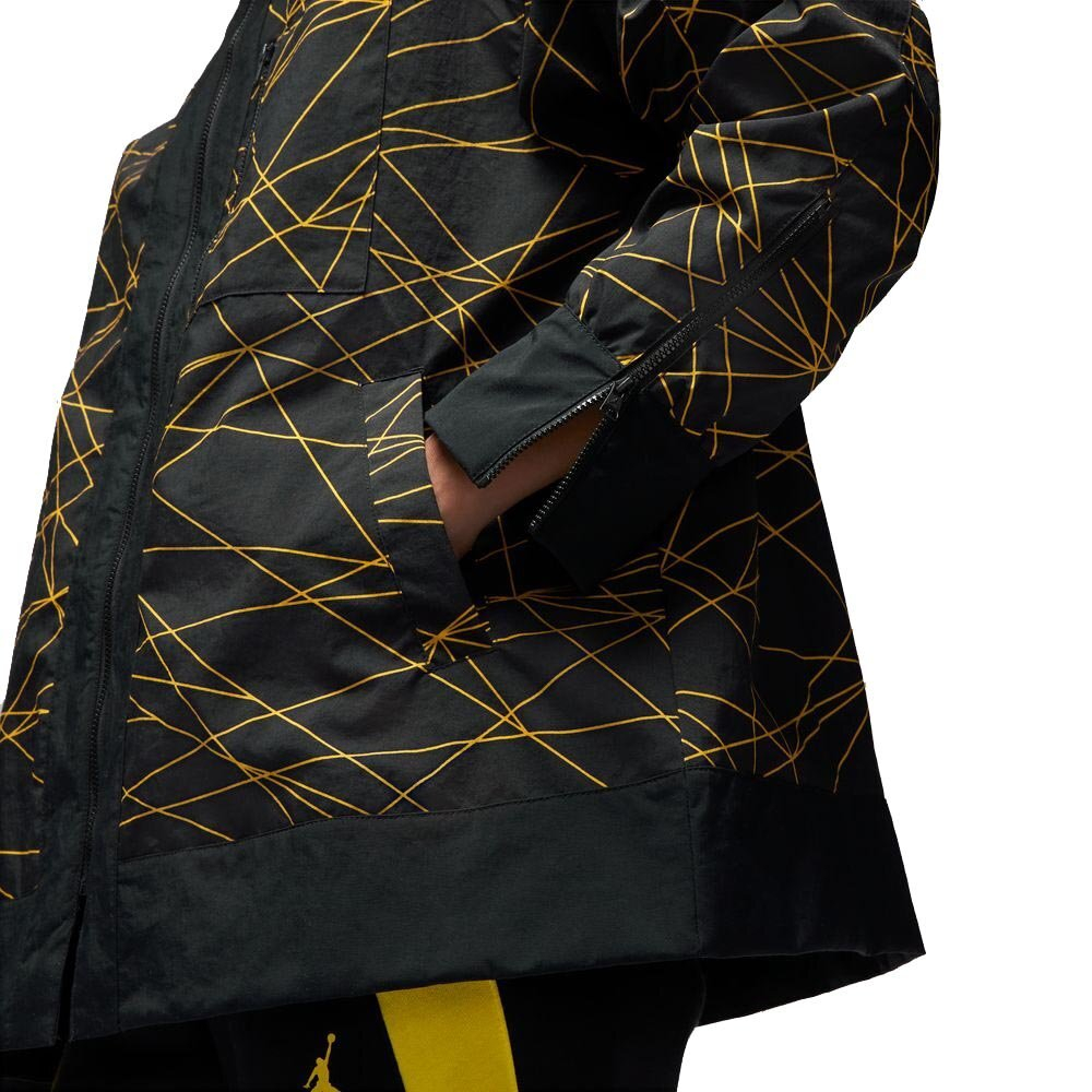 Баскетбольная женская куртка Jordan x PSG Jacket Black