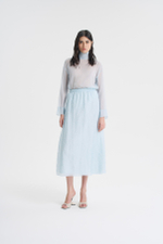 Юбка из жатой вискозы