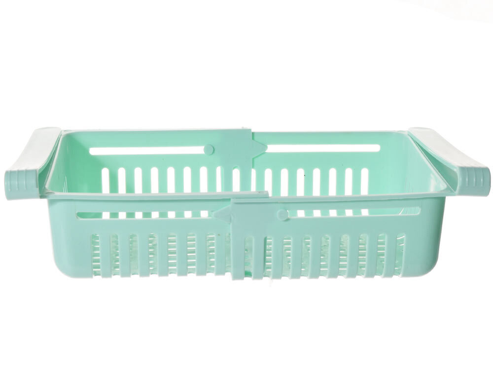 Полка пластиковая в холодильник раздвижная 20/27,5*15*6см