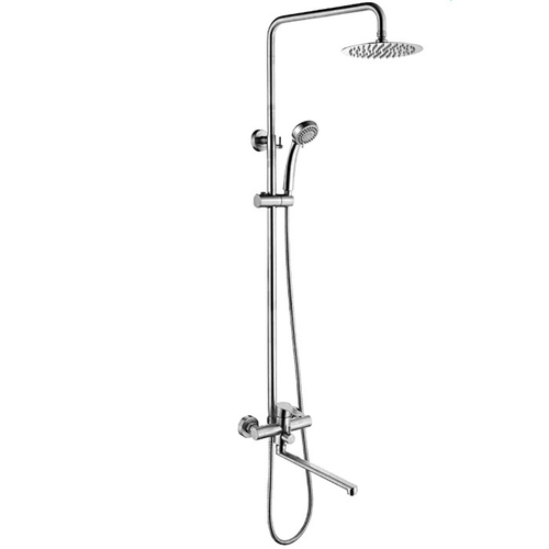 Штанга со смесителем и тропическим душем LEDEME L72403-2