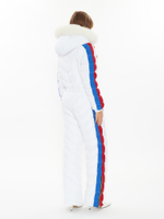 Комбинезон-пуховик белый