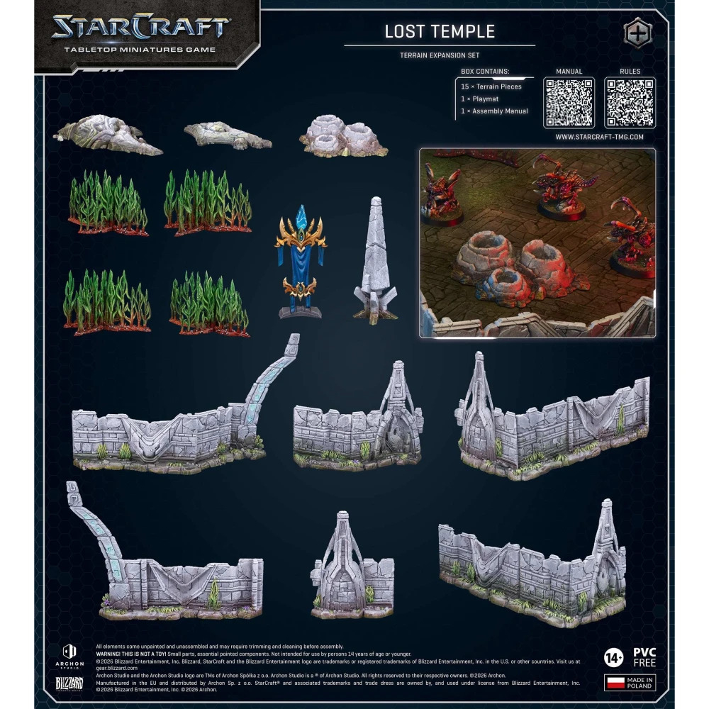 Starcraft - Lost Temple Terrain Expansion Set