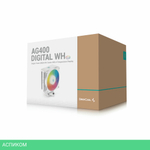 Кулер для процессора DeepCool AG400 DIGITAL WH ARGB (R-AG400-WHADMN-G-1)