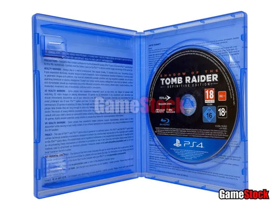 PS4 Shadow of the Tomb Raider Definitive Edition CUSA-16262 Б/У (Полностью на русском языке)