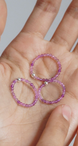 Кольцо "Memo about Mind&Soul" из аметиста