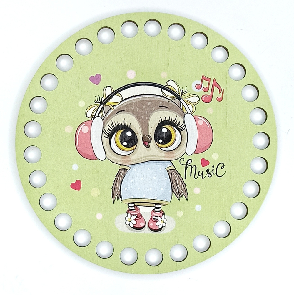 Донышко Принт Детское 12см Животные