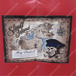 Большой надувной батут-горка "Корабль флибустьеров" 14*6*6 м