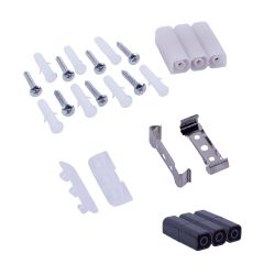 ULO-N11L-8W-6500K-90D IP40 WHITE Светильник светодиодный L-образный. Угол 90 градусов. Белый свет 4000K. 2000Лм. Алюминий. Цвет белый. TM Uniel