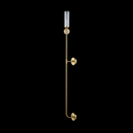 Бра Crystal Lux SIMPLY AP1.2 BRASS
