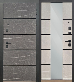 Входные двери Кристалл Зеркало