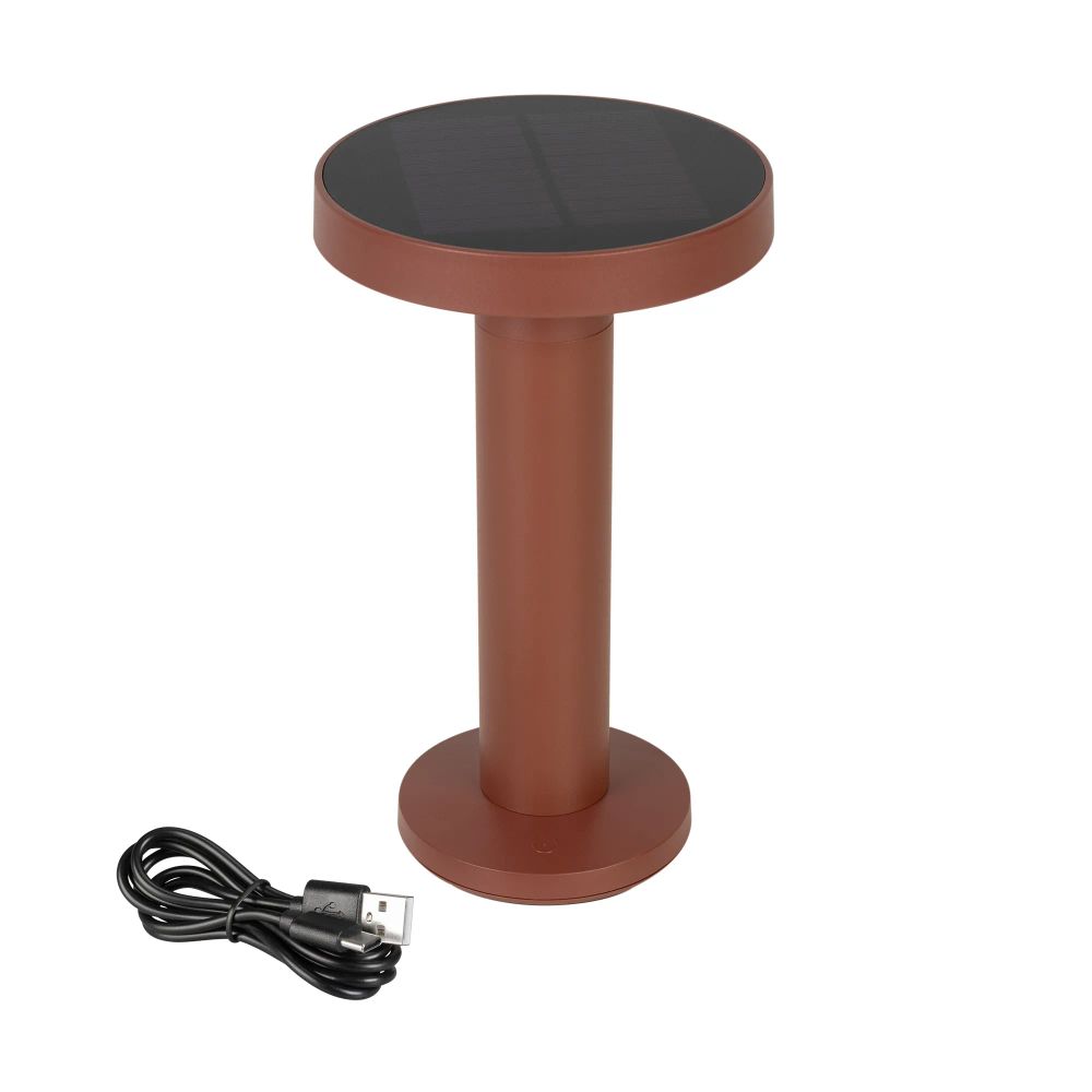 Светильник настольный SP-BRIO-1.4W Warm2700 (Кортен, 105 deg, 5V) (Arlight, IP54 Металл, 2 года) 060833