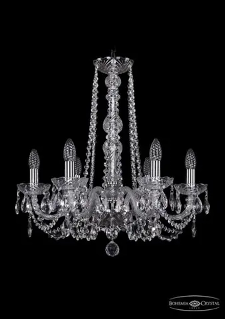 Подвесная люстра Bohemia Ivele 1402/6/195/h-58/Ni