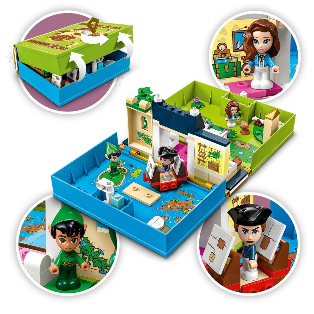 LEGO Disney - Книга о приключениях Питера Пэна и Венди 43220 / артикул   43220  / GTIN 5702017424873